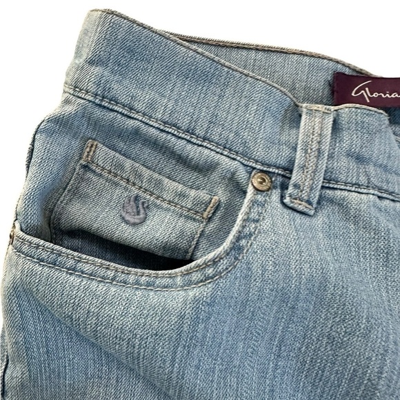 Gloria Vanderbilt Women's Amanda Light Blue Jeans Size 6 Missy - Picture 16 of 17